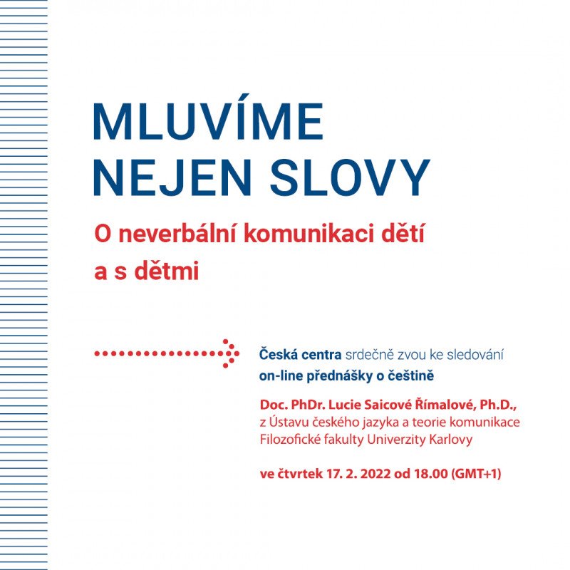 On-line prednáška o češtine: Mluvíme nejen slovy