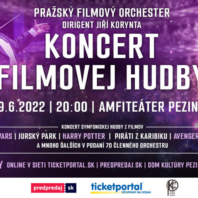 Pražský filmový orchestr v Amfiteatru Pezinok