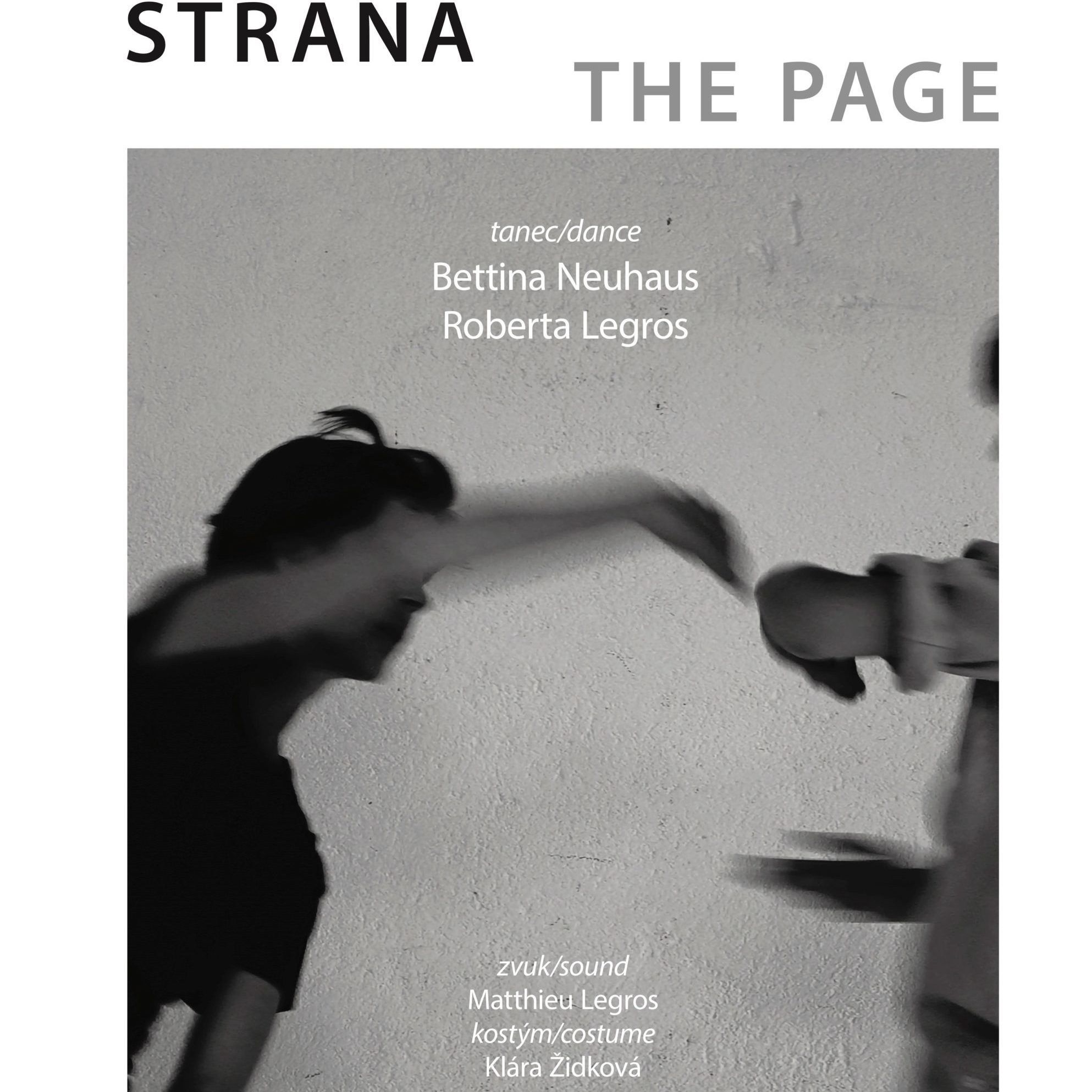 Tanečné predstavenie STRANA/ THE PAGE