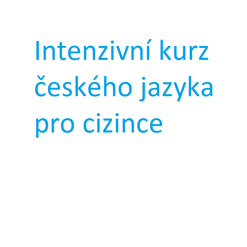 Intenzivní kurz českého jazyka pro cizince